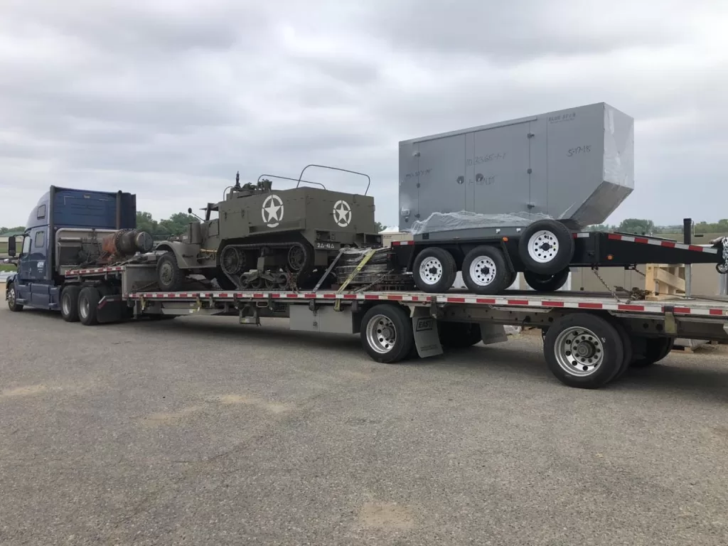 DFM Trucking specialized hauling project